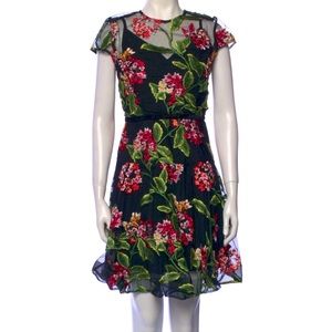 Bronx and Banco tulle floral dress